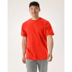 Kragg SL Cotton Bird Word SS Men's
