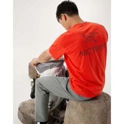 Kragg SL Cotton Bird Word SS Men's
