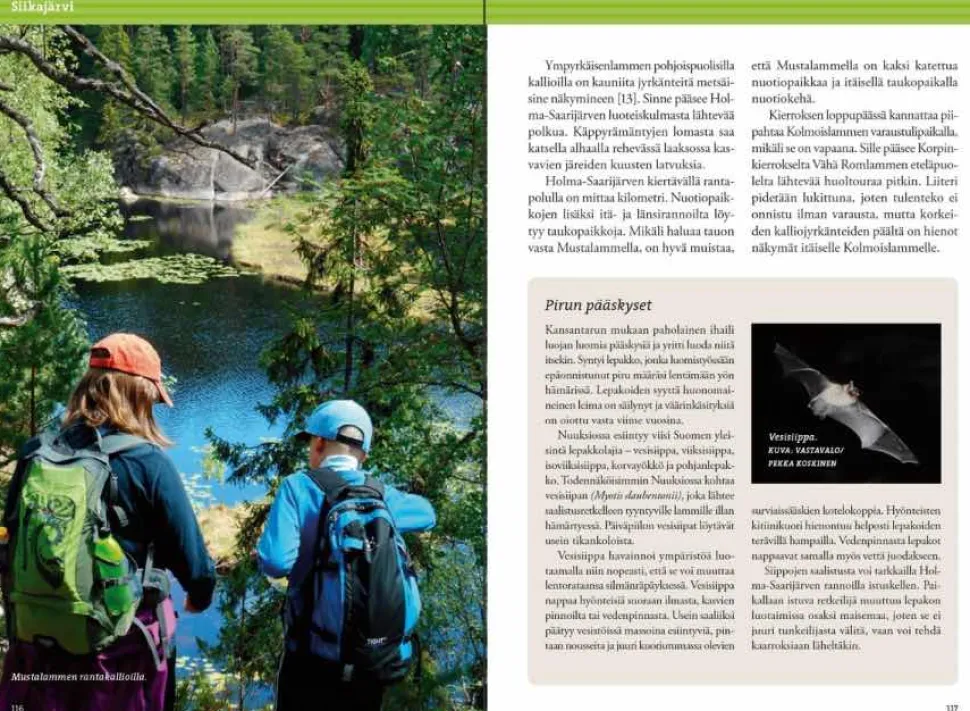 Nuuksion retkeilyopas - Luonto, reitit ja kohteet