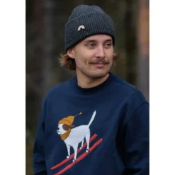 Ski Dog Sweater Men