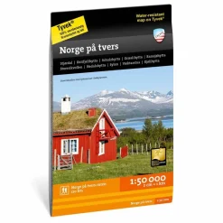 Turkart Norge pa tversturen (Stjørdal-Sylan)